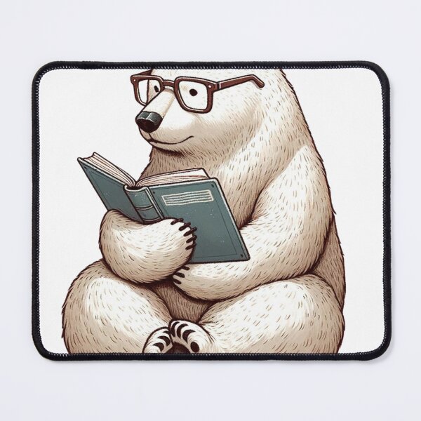 Item preview, Scholarly Polar Bear designed and sold by Prosser87.