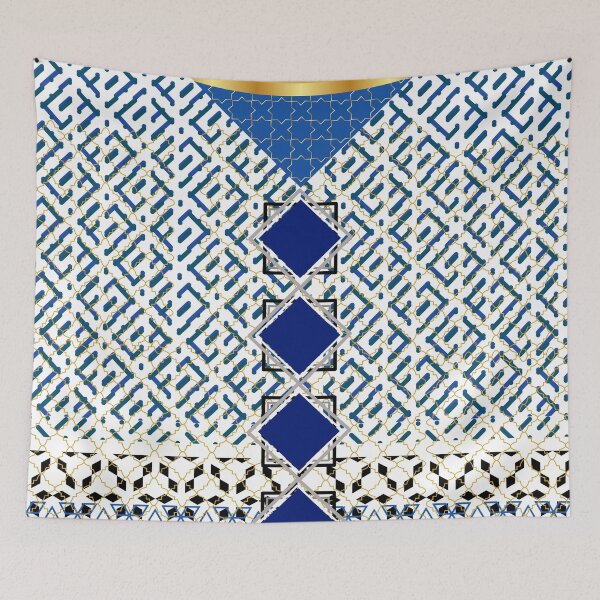 Item preview, Beautiful Arabic abstract seamless Pattern by Belle Treasure Chest designed and sold by Luetta  Stuger- Fleming.