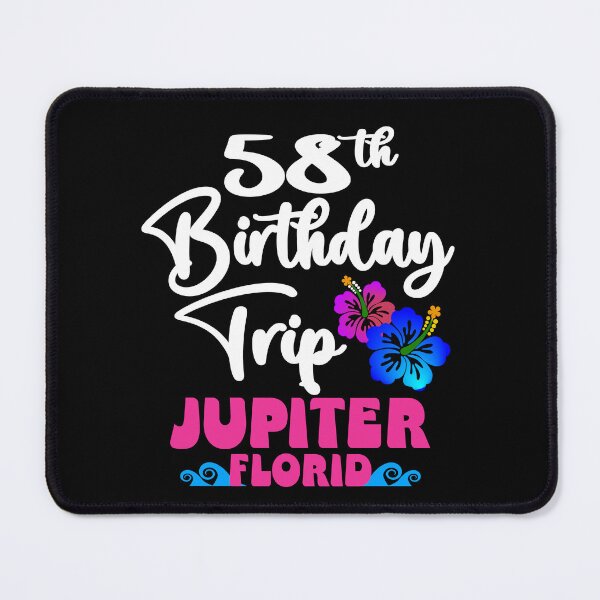 Item preview, 58th Birthday Trip Jupiter Florida designed and sold by giftfromheart.