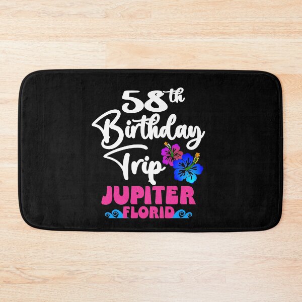 Item preview,  58th Birthday Trip Jupiter Florida designed and sold by giftfromheart.