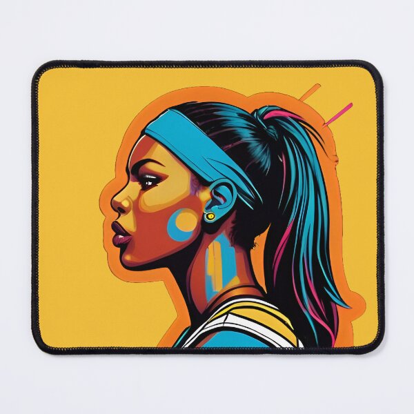 Item preview, Fearless Woman Basketball Player, Breaking Barriers  designed and sold by HamzaStore15.