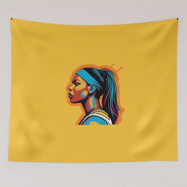 Item preview, Fearless Woman Basketball Player, Breaking Barriers  designed and sold by HamzaStore15.