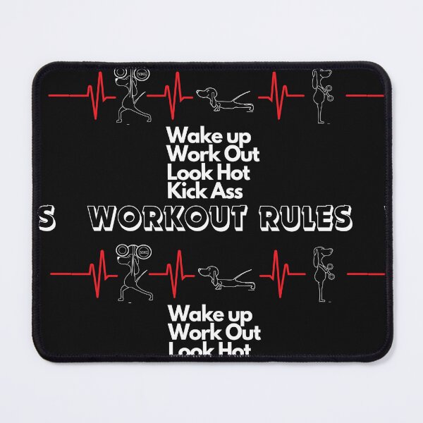 Item preview, WorkOut - Stay fit - Stay Hot - KickAss designed and sold by WisdomHeaven.
