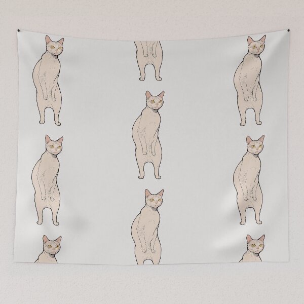 Item preview, Weird cat designed and sold by EscapePlaceHD.