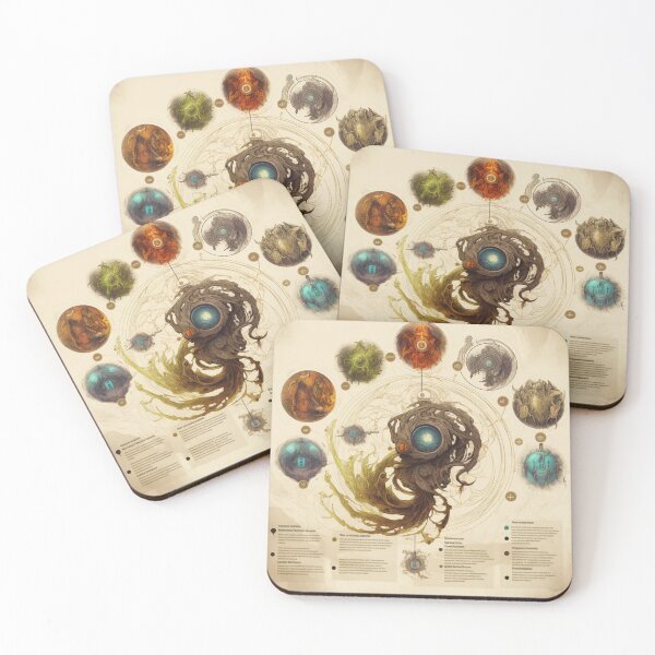 Item preview, Elemental Temperament Theory design page designed and sold by Hollanding.