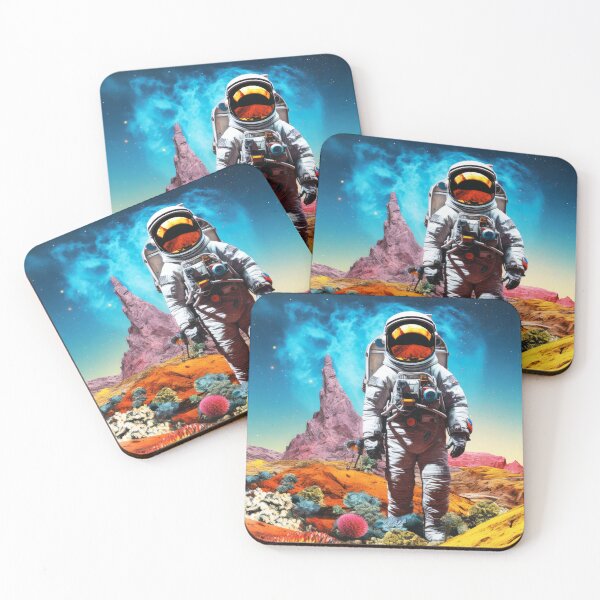 Item preview, Galactic Explorer: Astronaut on Alien Terrain designed and sold by Cheeky Companions.