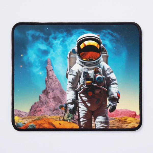 Item preview, Galactic Explorer: Astronaut on Alien Terrain designed and sold by Cheeky Companions.