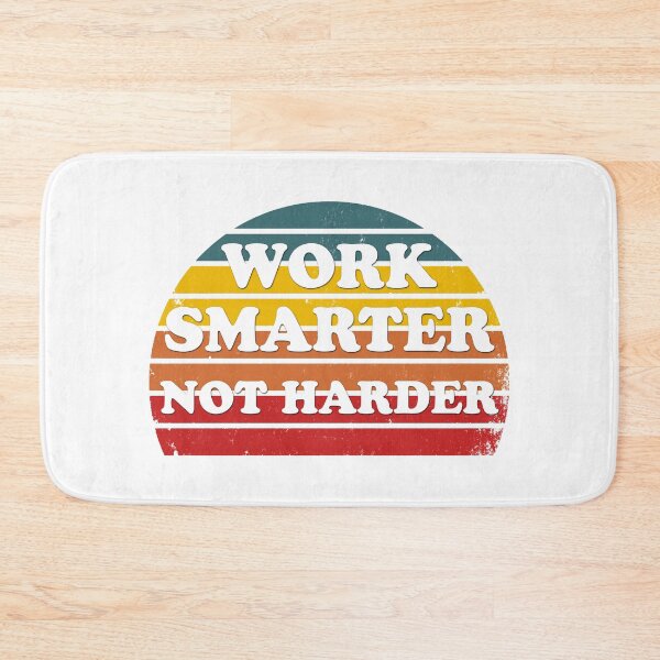 Item preview, work smarter not harder designed and sold by 101univers.