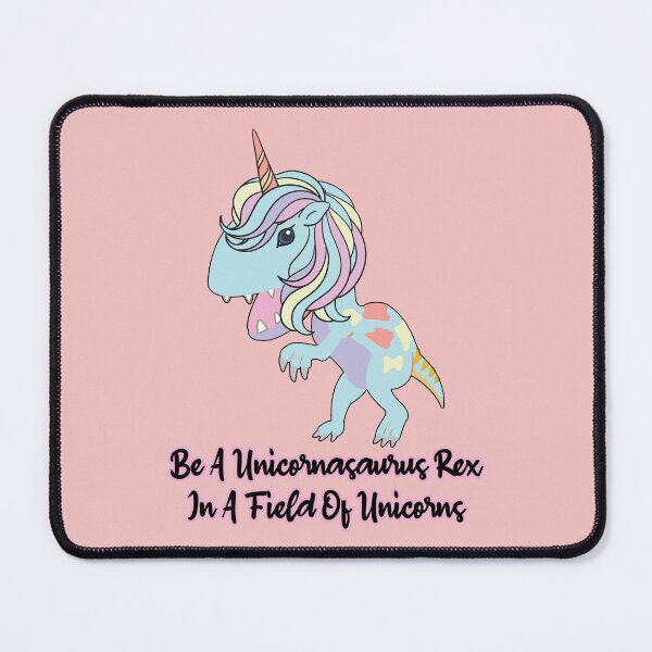 Item preview, Be a unicornasaurus rex in a field of unicorns designed and sold by Feline Rockstars.
