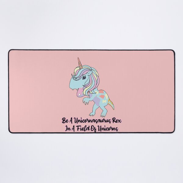 Item preview, Be a  unicornasaurus rex in a field of unicorns designed and sold by Feline Rockstars.