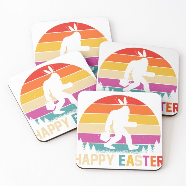 Item preview, Happy Easter Bigfoot designed and sold by Crypto Tography.