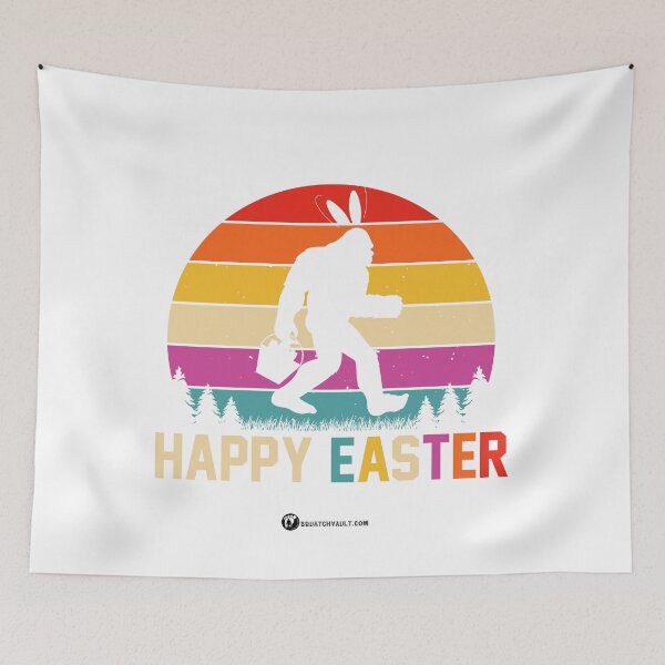 Item preview, Happy Easter Bigfoot designed and sold by Crypto Tography.