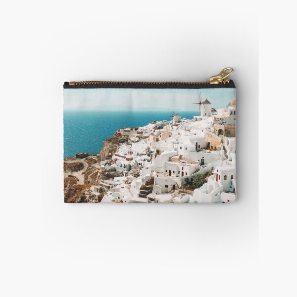Item preview, Vibrant White Houses in Santorini Europe designed and sold by ShopJoel.