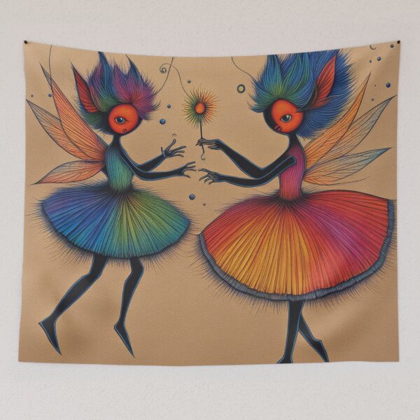 Item preview, The Fairy Sisters designed and sold by Owl-o-the-wisp.