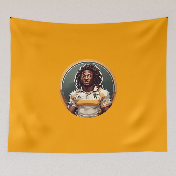 Item preview, Alvin Kamara Greet Soccer Player designed and sold by PexelAlchemy.