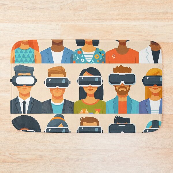 Item preview, "Virtual Reality Vogue: A Minimalistic Journey" designed and sold by zzz888.