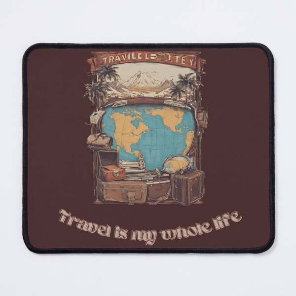 Item preview, Travel is my whole life designed and sold by KunioK.
