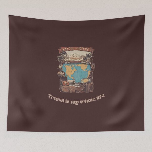 Item preview, Travel is my whole life designed and sold by KunioK.