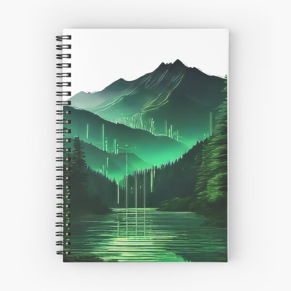 Item preview, Binary Matrix Landscape Sticker (940) designed and sold by WASjourney.