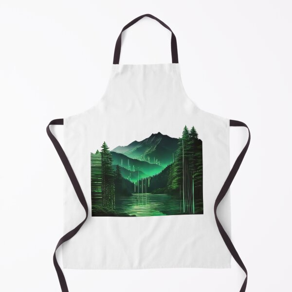 Item preview, Binary Matrix Landscape Sticker (940) designed and sold by WASjourney.