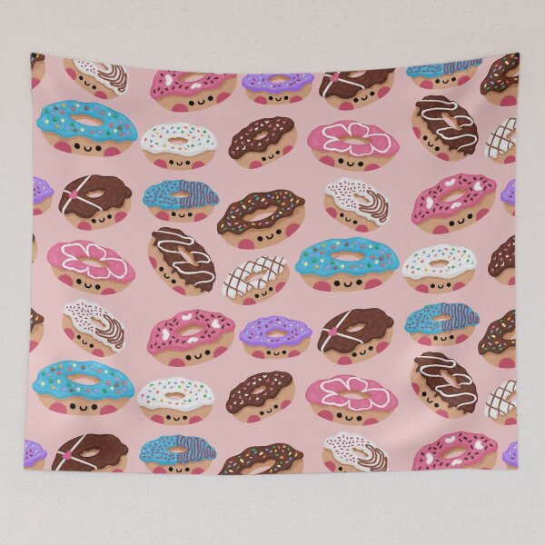 Item preview, happy donuts designed and sold by GettyFromBetty.