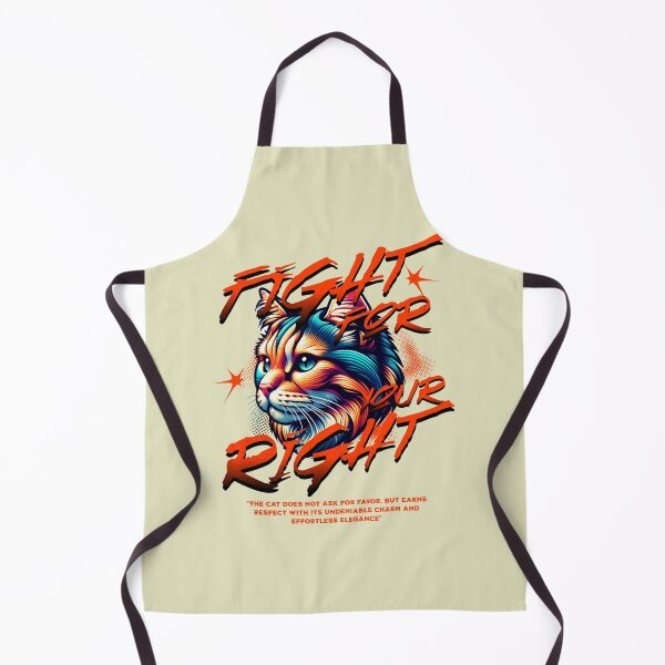 Item preview, Fight for your Right Cat designed and sold by INKNIK.
