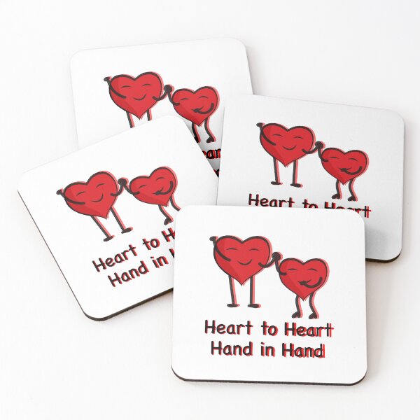 Item preview, Valentine couple Hearts -Heart to heart, hand in hand designed and sold by Whisky1111.