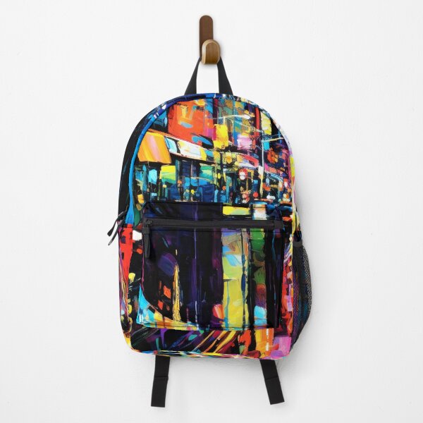 Item preview, Neon Nightscape: Abstract City Vibrance designed and sold by Cheeky Companions.