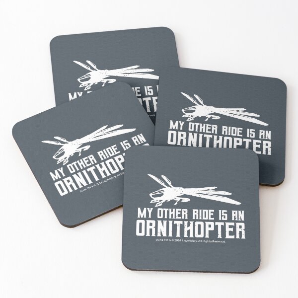 Item preview, Dune My Other Ride is an Ornithopter White designed and sold by wolfkin-design.