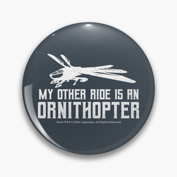 Item preview, Dune My Other Ride is an Ornithopter White designed and sold by wolfkin-design.
