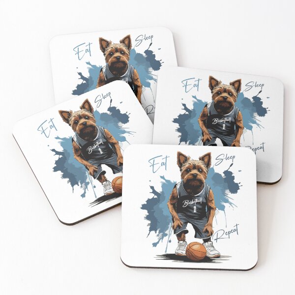Item preview, Dog basketball, yorkshrie designed and sold by AxelBrook.