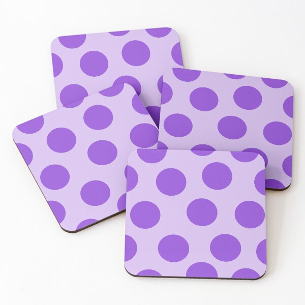 Item preview, Big Purple Dots on Purple Large Format designed and sold by CheriesArt.
