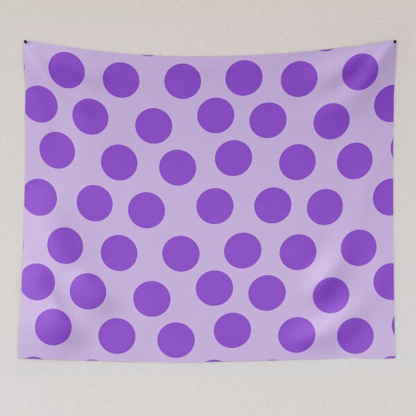 Item preview, Big Purple Dots on Purple Large Format designed and sold by CheriesArt.