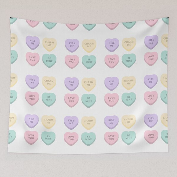 Item preview, conversation hearts pack designed and sold by FilmKitty.