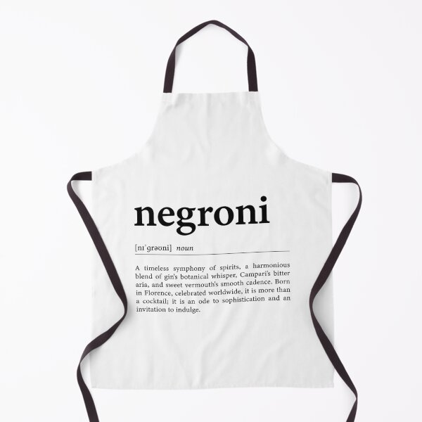 Item preview, Negroni Definition Poster designed and sold by palezebra.