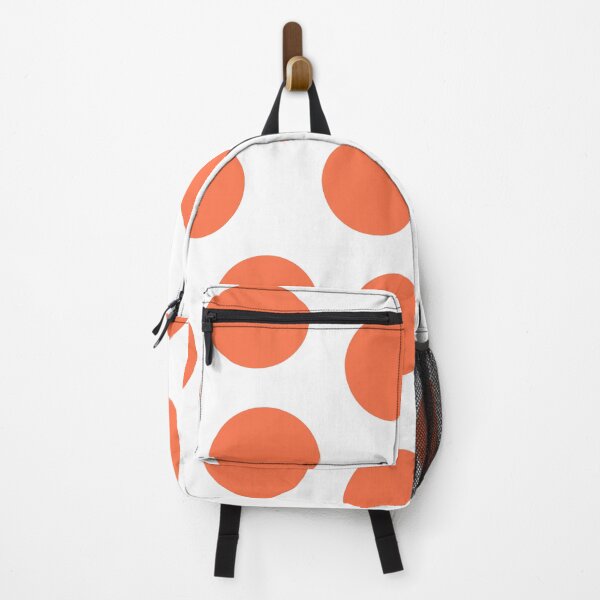 Item preview, Big Orange Dots on White Large Format Repeat designed and sold by CheriesArt.