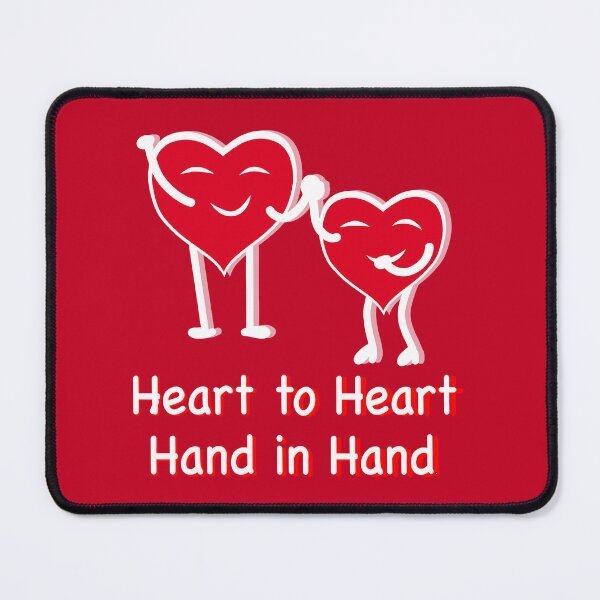 Item preview, Valentine couple Hearts -Heart to heart, hand in hand designed and sold by Whisky1111.