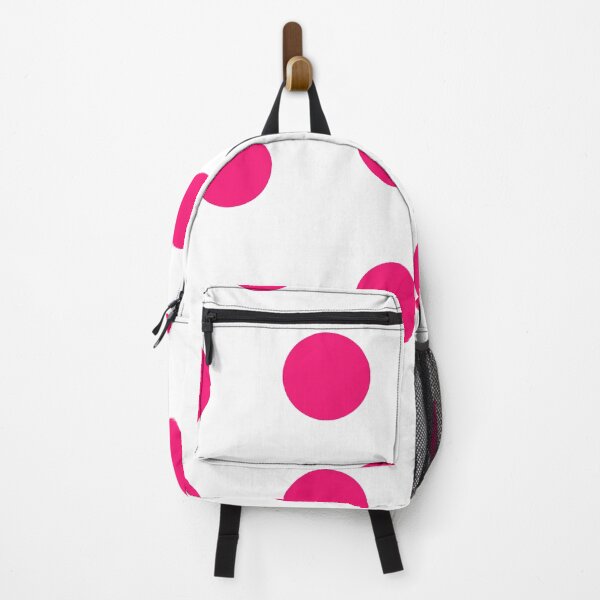 Item preview, Big Pink Dots on White Large Format Repeat designed and sold by CheriesArt.
