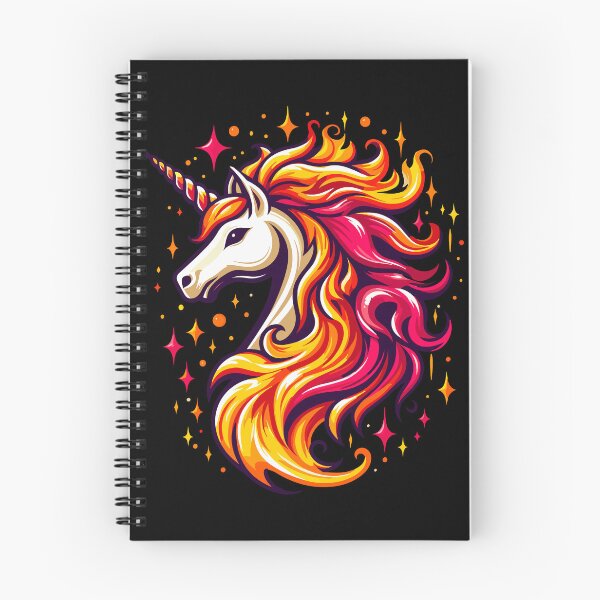 Item preview, Fire Unicorn designed and sold by Kawaii-n-Spice.