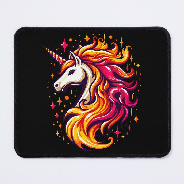 Item preview, Fire Unicorn designed and sold by Kawaii-n-Spice.