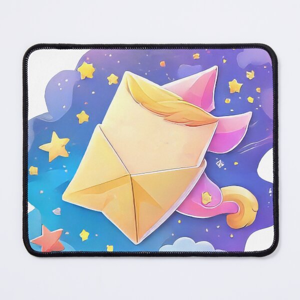 Item preview, Whimsical Night Sky Mail Decal (949) designed and sold by WASjourney.