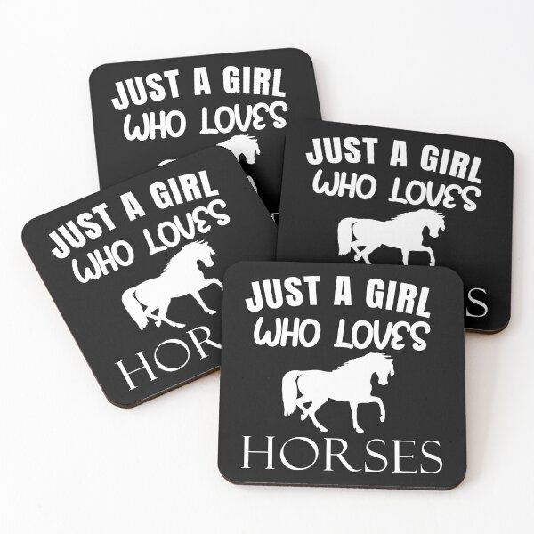 Item preview, Just a Girl Who Loves Horses - Horse Lover designed and sold by ShopSmart213.