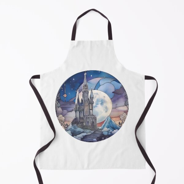 Item preview, Stunning Stained Glass Moon Sticker (950) designed and sold by WASjourney.