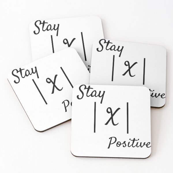 Item preview, Maths pun : Stay positive designed and sold by ASRAworld.