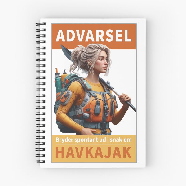 Item preview, Danish: Warning Advarsel designed and sold by Kajakfoto.