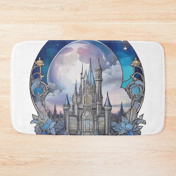 Item preview, Whimsical Moon and Crystal Castle Decal (951) designed and sold by WASjourney.