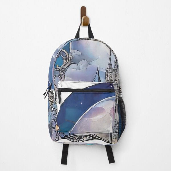 Item preview, Whimsical Moon and Crystal Castle Decal (951) designed and sold by WASjourney.