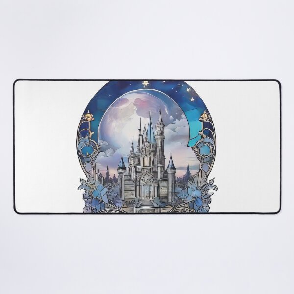 Item preview, Whimsical Moon and Crystal Castle Decal (951) designed and sold by WASjourney.