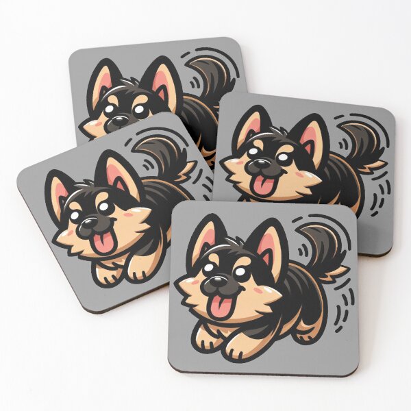 Item preview, Cute Wigglebutt German Shepard designed and sold by ScroggMcGoose.