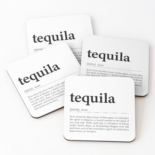 Item preview, Tequila Definition Poster designed and sold by palezebra.